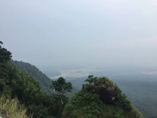 Beautiful View Lush Green Mountain Meghalaya — Stock Photo, Image