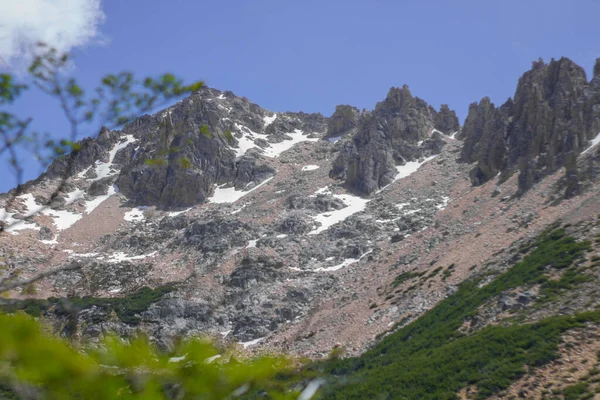 Fascinerande Utsikt Över Ett Vackert Bergigt Landskap Bariloche Argentina — Stockfoto