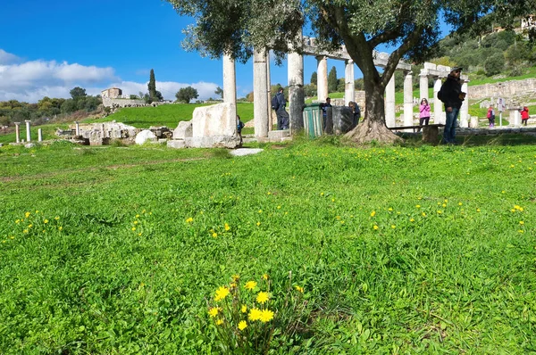 메시나의 고고학적 유로파 노스트라 2005 2011 Archaeological Site Byzantine Post — 스톡 사진