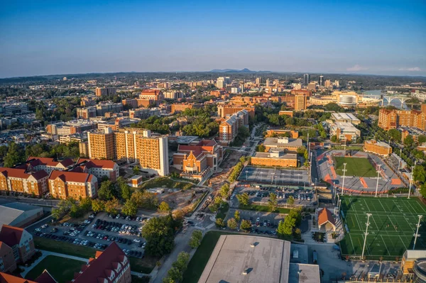 Vue Aérienne Une Grande Université Publique Knoxville Tennessee — Photo