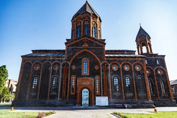 Gyumri Armenia Srpna 2019 Slavný Kostel Surb Amenaprkich Arménii — Stock fotografie