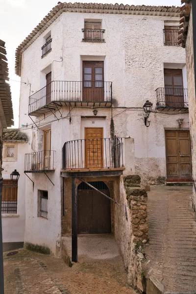 스페인 알바세테 카스티야 건물의 — 스톡 사진