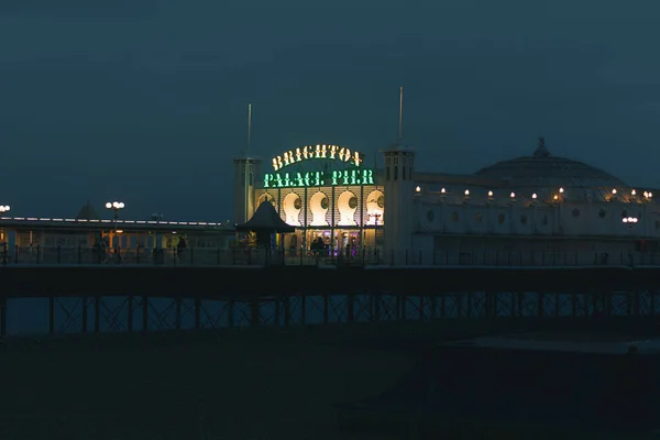 Brighton Hove Vereinigtes Königreich November 2021 Der Brighton Palace Pier — Stockfoto