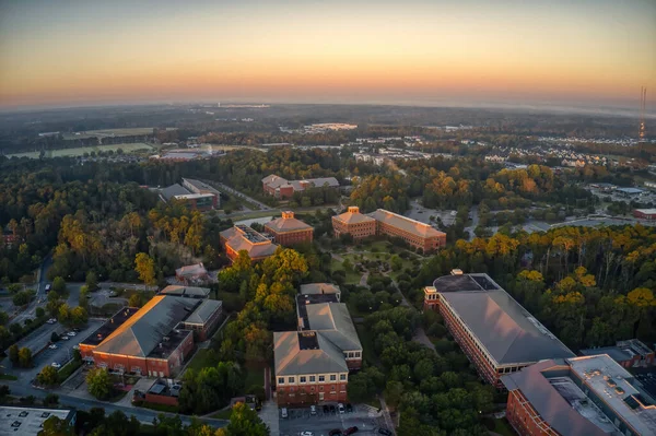 Vue Aérienne Université Georgia Southern Spartanburg — Photo