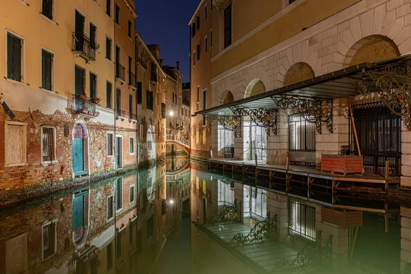 Venezia Italia Ottobre 2021 Bellissima Vista Sui Canali Venezia — Foto Stock