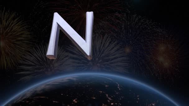 Yeni Yıl 2022 Kutlama Görüntüsü — Stok video
