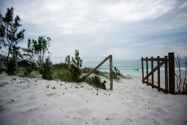 Bellissimo Paesaggio Marino Con Spiaggia Sabbia Bianca — Foto Stock