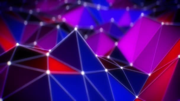 Abstract Moving Colorful Background — Wideo stockowe