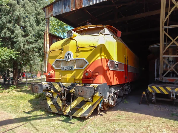 Remedios Escalada Buenos Aires Argentina 2021 Antigua Locomotora Diesel Francesa — Foto de Stock