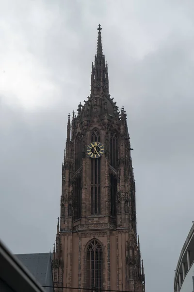 ドイツのフランクフルト大聖堂の美しい景色 — ストック写真