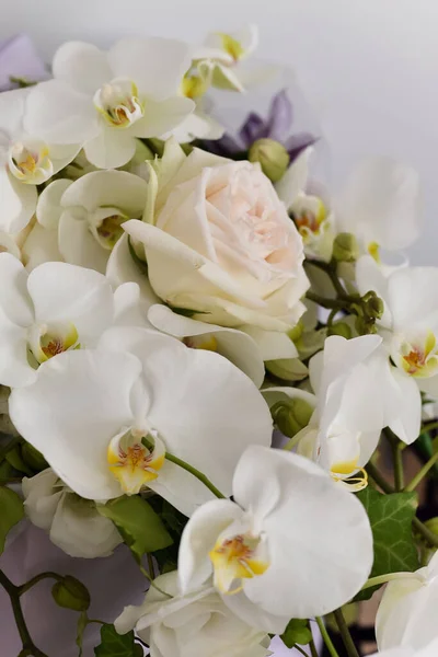 Closeup Shot Beautiful Bouquet Flowers — Foto Stock