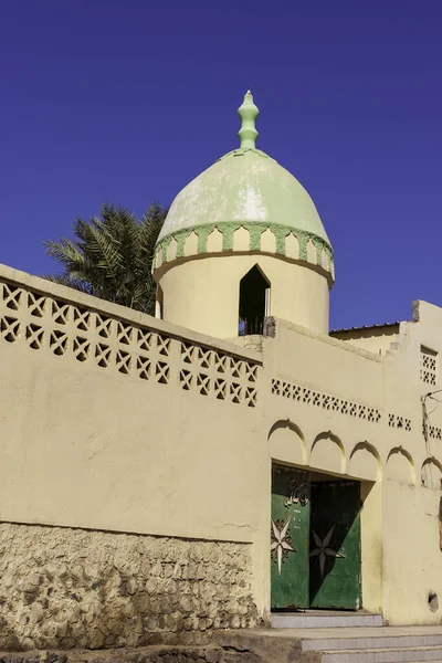Een Verticaal Shot Van Lokale Moskee Djibouti Oost Afrika Hoorn — Stockfoto