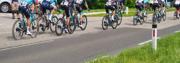 Maribor Slovénie Juin 2021 Les Cyclistes Sur Route Étape Tour — Photo