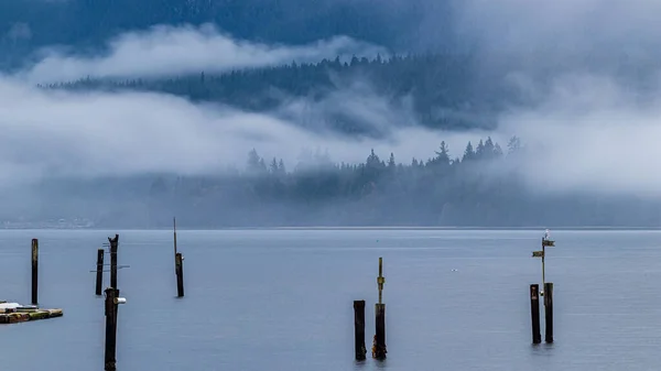 カナダ シェテルの霧のようなサンシャイン コースト — ストック写真
