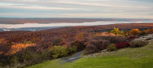 Krásná Podzimní Krajina High Point State Park New Jersey Usa — Stock fotografie