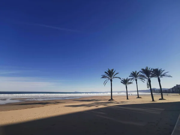 Beautiful Shot Mediterranean Seascape Valencia Spain — Stock Photo, Image