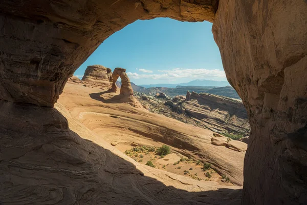 Una Hermosa Foto Del Parque Nacional Arches Los Estados Unidos — Foto de Stock