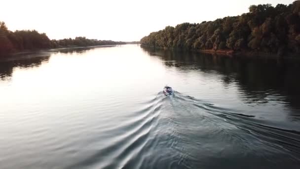 Beautiful View Boat Lake — Video