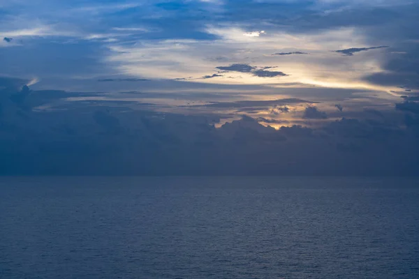 Beautiful View Sunset Calm Sea — Stock Photo, Image