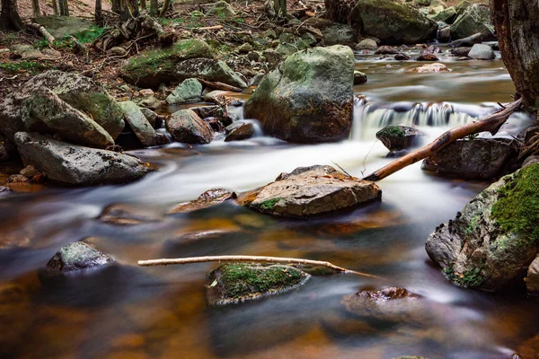 Krásná Scenérie Vody Kamenů Pohoří Harz Sasko Anhaltsko Německo — Stock fotografie
