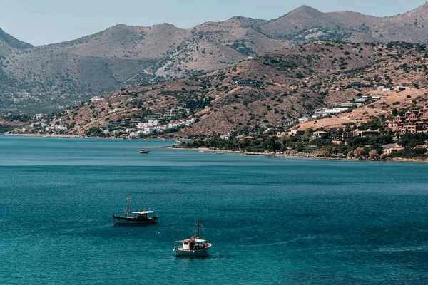 Scenic View Crete Island Coast Sea Greece — Stock Photo, Image