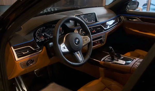 Muni Germany Dec 2021 Luxurious Comfortable Modern Car Interior Ідеальна — стокове фото
