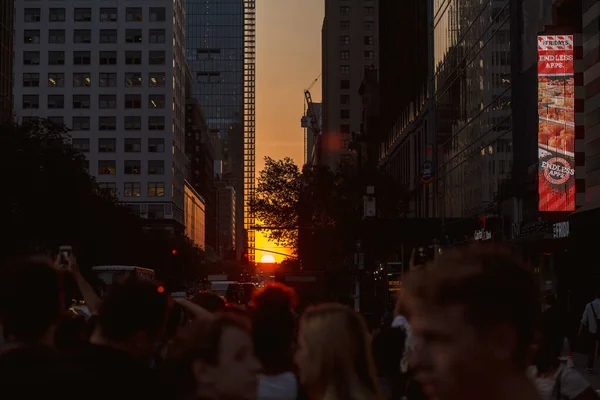 Nova Iorque Estados Unidos Julho 2018 Ruas Arquitetura Manhattan Estados — Fotografia de Stock