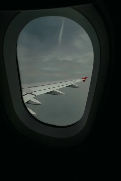 Beautiful Shot Sky Taken Plane — Stock Photo, Image