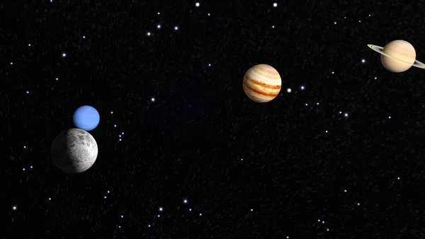 Universul Astronomia Planetele Spațiul Adânc Pentru Fundal — Fotografie, imagine de stoc