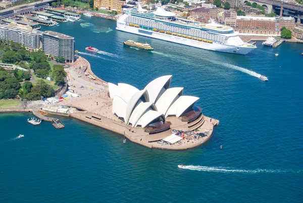 Sydney Australien Nov 2021 Eine Luftaufnahme Des Sydney Opera House — Stockfoto