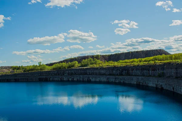 Beautiful Scenery Marmora Mine Ontario Canada Cloudy Sky — Stockfoto