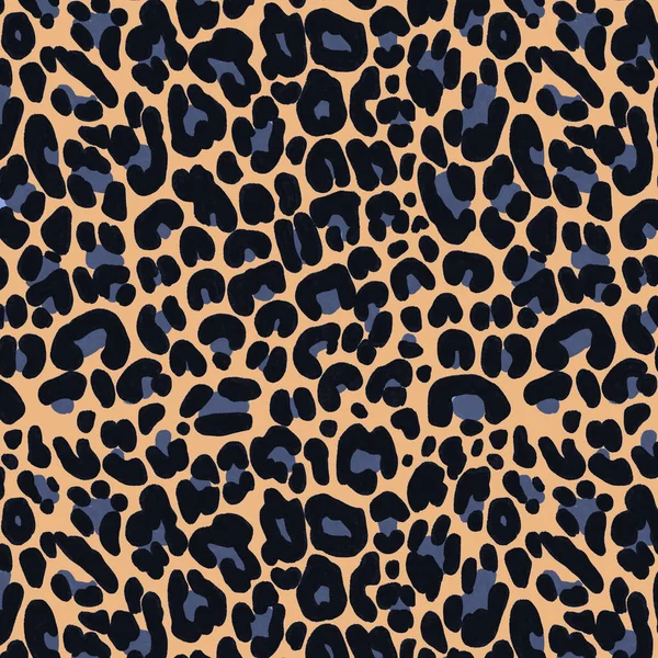 Seamless Leopard Pattern Perfect Background Wallpaper — Stock Photo, Image