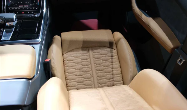 Ingolstadt Germany Dec 2021 Luxurious Comfortable Modern Car Interior Ideal — Stock Photo, Image