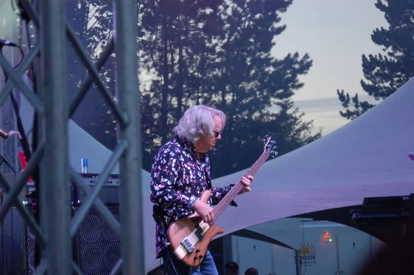 Surrey Canada Haziran 2019 Gitar Performansı Ken Spider Sinnaeve Kanadalı — Stok fotoğraf