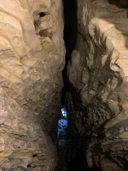 Μια Όμορφη Θέα Των Βραχωδών Σπηλαίων Mark Twain Στις Ηπα — Φωτογραφία Αρχείου
