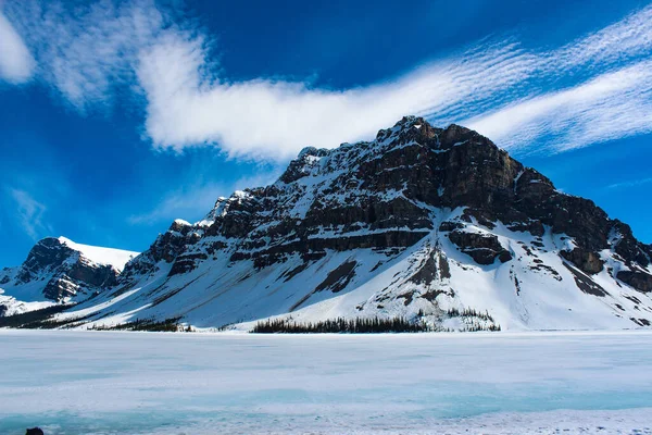 Den Vackra Naturen Banff National Park Alberta Kanada Vintern — Stockfoto