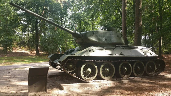 Overloon Nizozemsko Května 2021 Ruský Tank T34 Overloon War Museum — Stock fotografie
