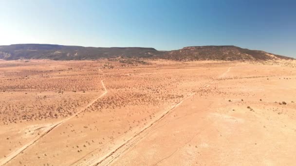 Luftaufnahme Der Wüste — Stockvideo