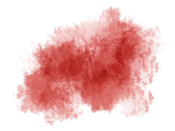 Sanatsal Soyut Bir Suluboya Arkaplan Kırmızısı — Stok fotoğraf