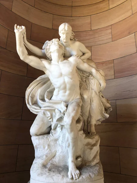 Vertical Shot Mercury Psyche Reinhold Begas Alte Nationalgalerie Berlin Germany — Stock Photo, Image