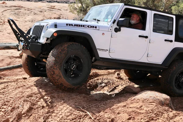 Moab United States Mar 2018 Jku Roading Moab United States — стокове фото