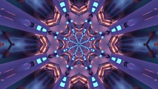 Abstract Hipnotic Fundal Rotativ — Videoclip de stoc