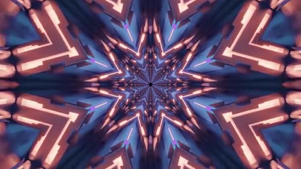 抽象的な催眠的回転背景 — ストック動画