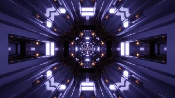 Абстрактний Гіпнотичний Обертовий Фон — стокове відео