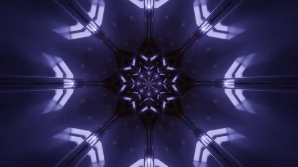 Abstrait Hypnotique Rotation Fond — Video