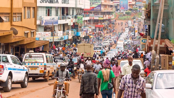 Kampala Uganda Nisan 2017 Kampala Uganda Nisan 2017 Kampala Daki — Stok fotoğraf