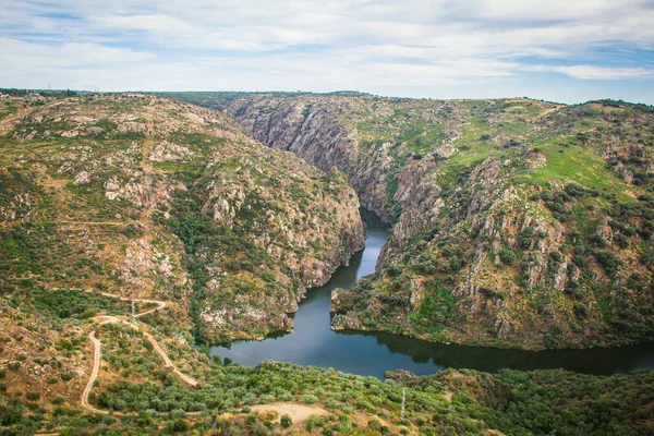 Het Uitzicht Het Natuurpark Arribes Del Duero Spanje — Stockfoto