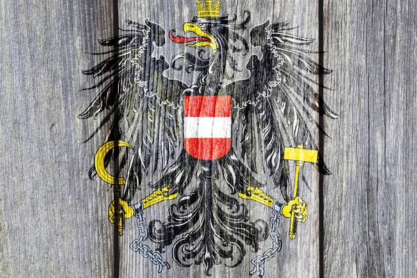 Абстрактний Концепт Історії Політики Австрії — стокове фото
