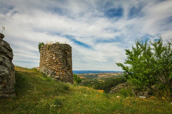 Las Ruinas Del Castillo Medieval Portugal —  Fotos de Stock