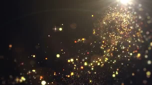 Weihnachten Magisch Glühenden Hintergrund — Stockvideo